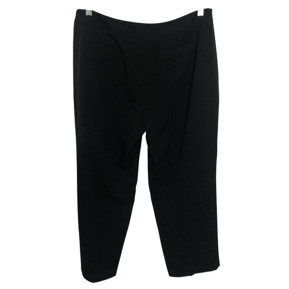 Apt. 9 Petite Stretch Women’s Black Dress Career Pants Size 14P - Picture 4 of 6